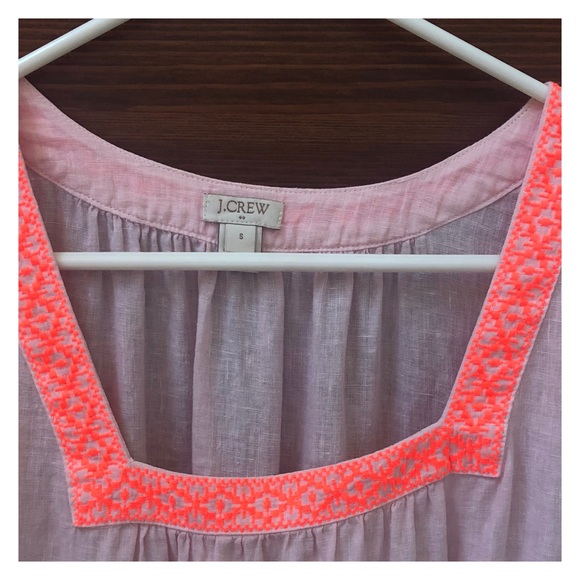 J. Crew Linen Top - Picture 4 of 4